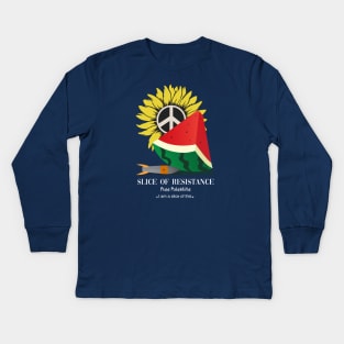 Palestine Kids Long Sleeve T-Shirt